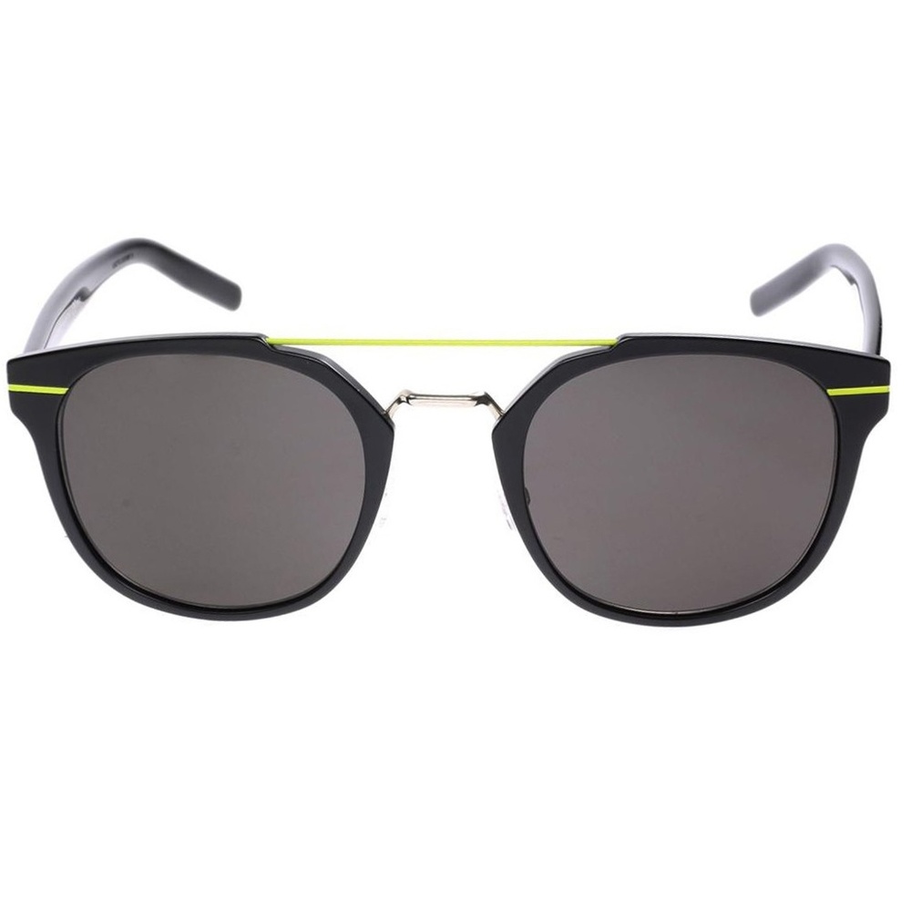 Dior AL13.5 (GR2NR) Black/Brown Sunglasses - Picture 3 of 4